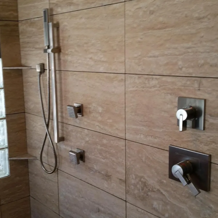 Shower fixture installation for Gas Line Repair in Ramsey